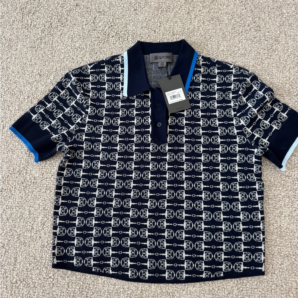 G/FORE “New With Tags” Circle G /G Link Women’s Polo